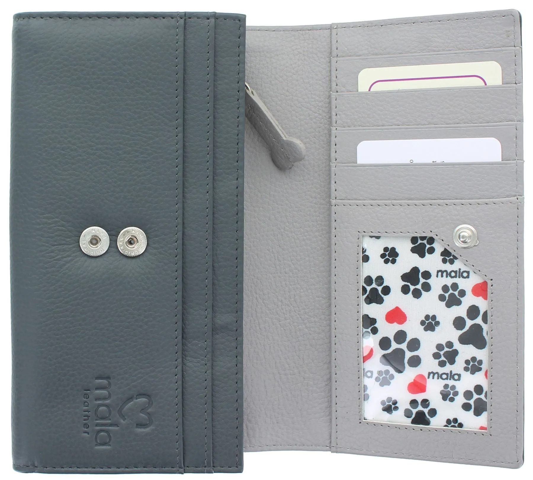 Mala Leather Best Friends Collection Leather Purse RFID 3508_65