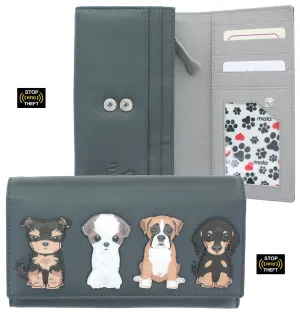 Mala Leather Best Friends Collection Leather Purse RFID 3508_65
