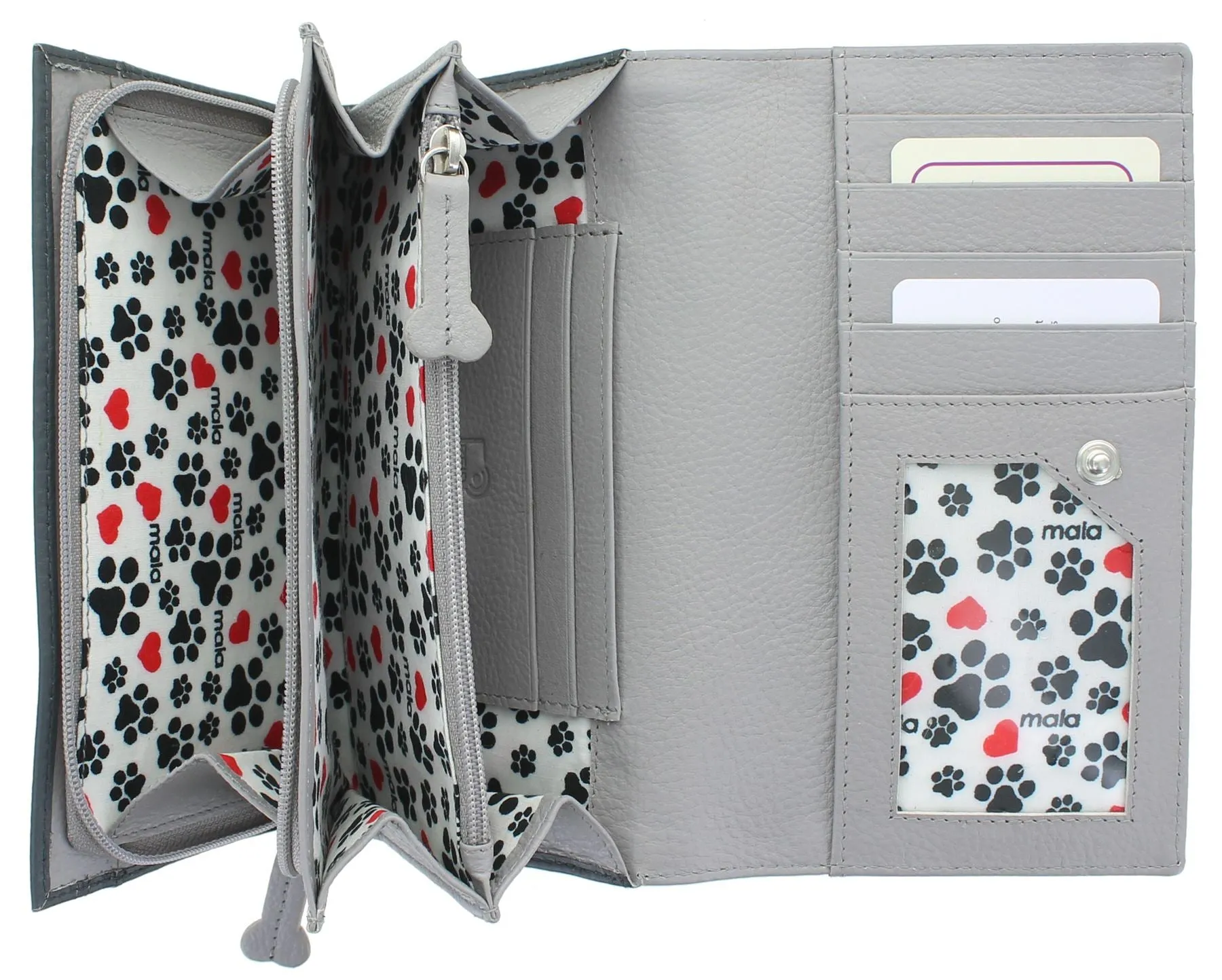 Mala Leather Best Friends Collection Leather Purse RFID 3508_65
