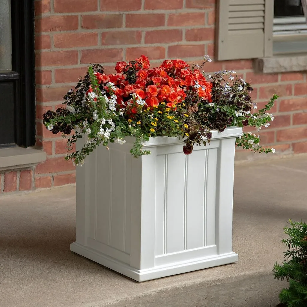Mayne Cape Cod 16x16 Square Planter