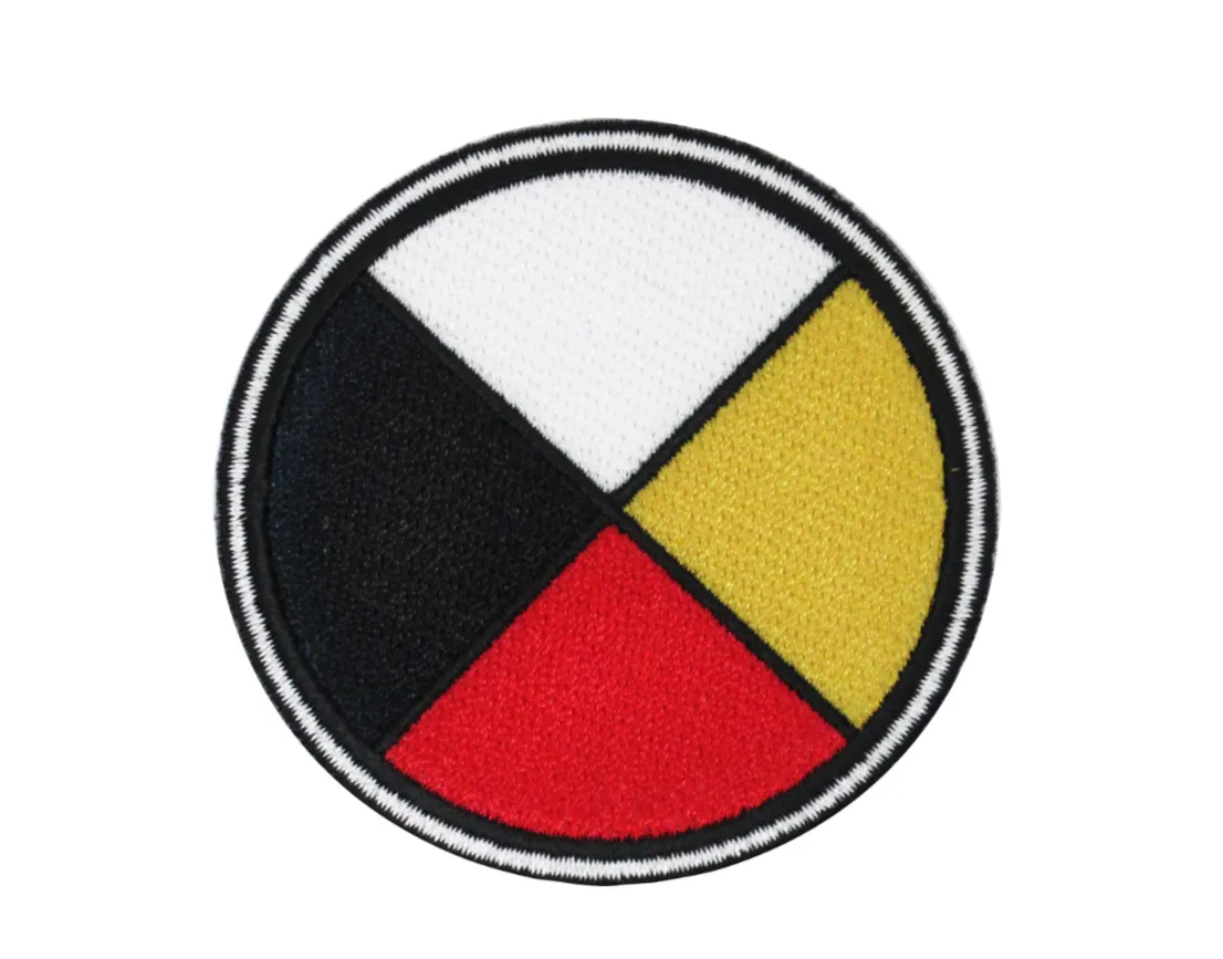 Medicine Wheel" Iron on Patch