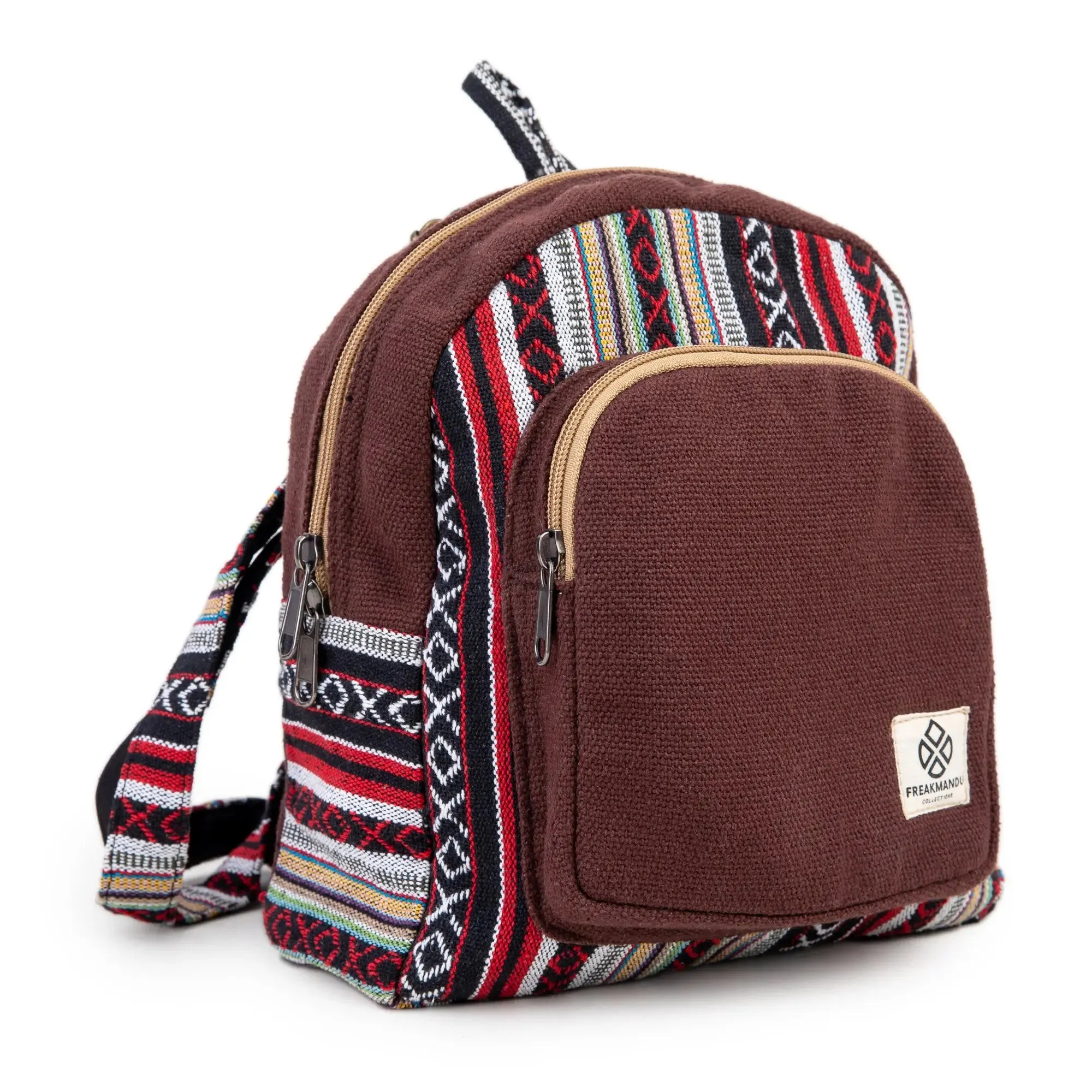 Mini Brown Hemp Bag: Your Daily Must-Have