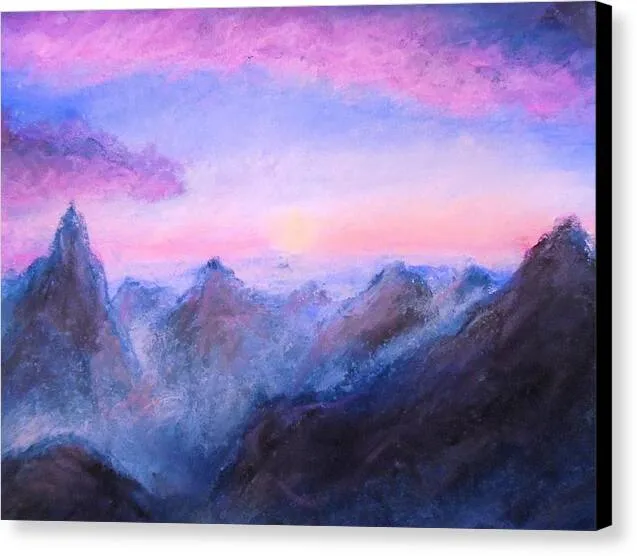 Misty Sight ~ Canvas Print