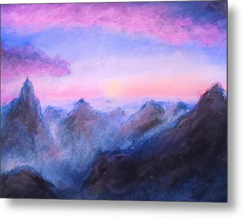 Misty Sight ~ Metal Print