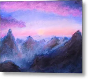 Misty Sight ~ Metal Print