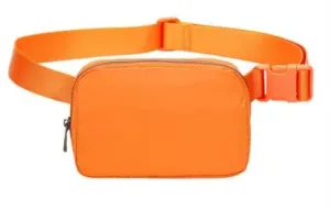 Nylon Waist Bag - Orange