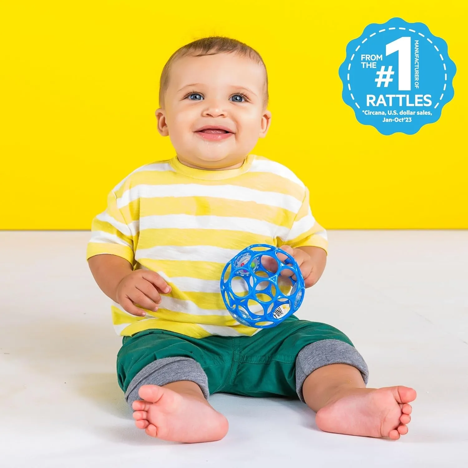 Oball Easy-Grasp Rattle Ball