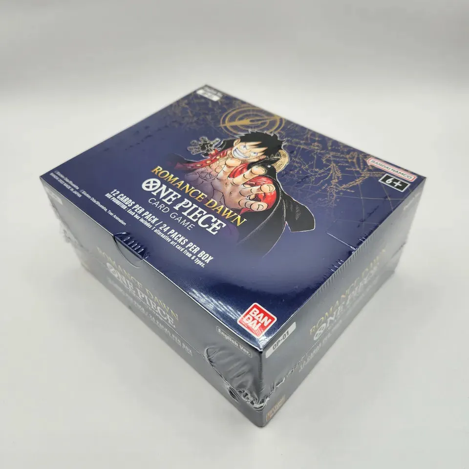 One Piece Romance Dawn Factory Sealed English Booster Box OP-01 New Sealed (blue box)