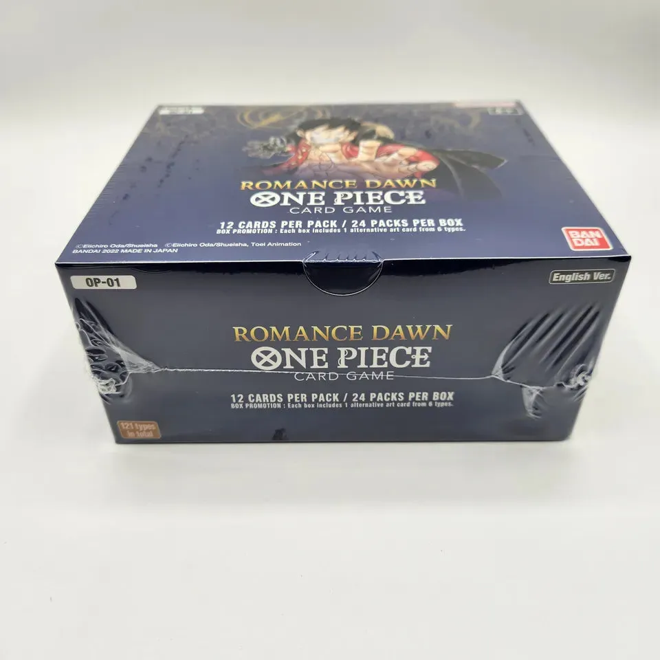 One Piece Romance Dawn Factory Sealed English Booster Box OP-01 New Sealed (blue box)