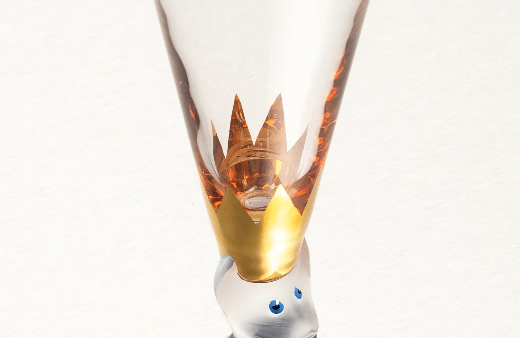 Orrefors Sparkling Devil Champagne Clear