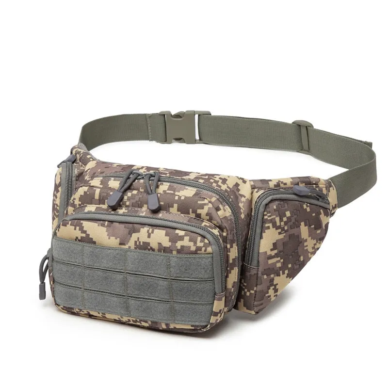 Outdoor Hiking  Waist Bag Running Sports Functional Bag Cycling Bag Bum Bag Multi-functional Tool Shoulder Tactical Waist Pack