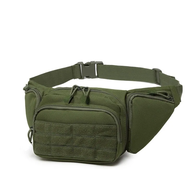 Outdoor Hiking  Waist Bag Running Sports Functional Bag Cycling Bag Bum Bag Multi-functional Tool Shoulder Tactical Waist Pack