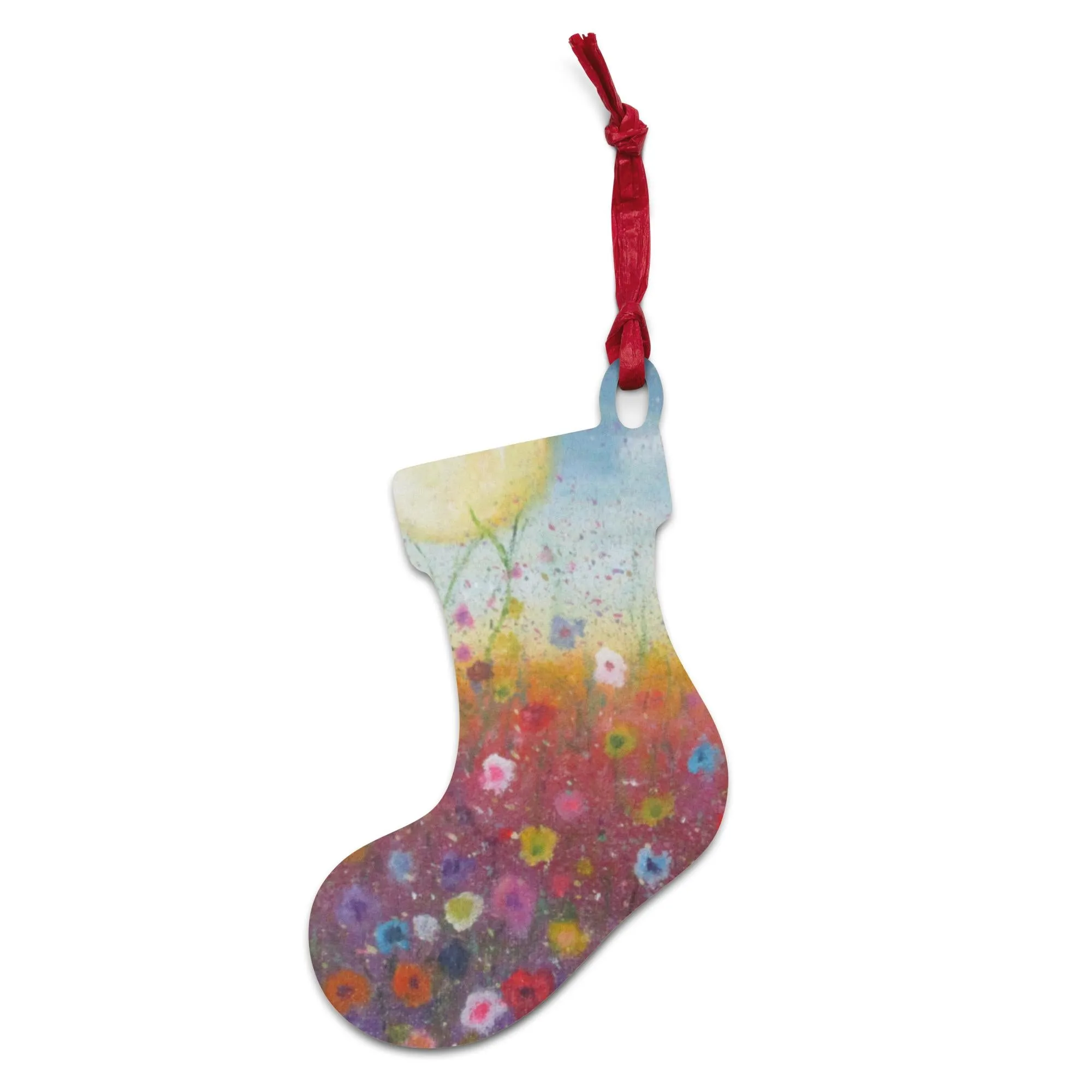 Petalled Skies ~ Wooden ornaments