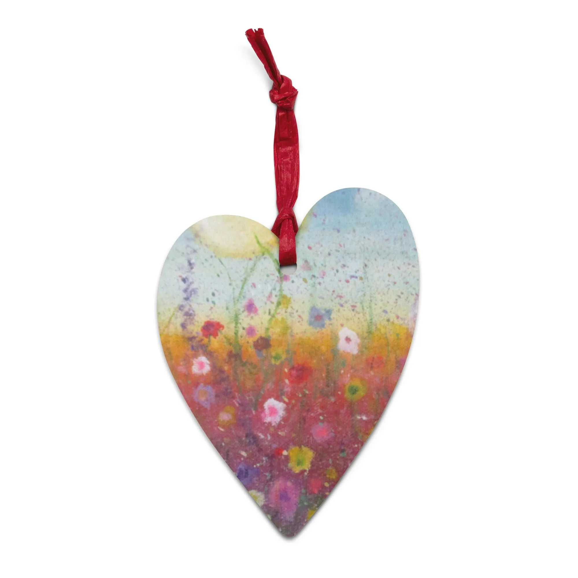 Petalled Skies ~ Wooden ornaments