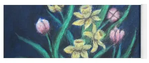 Plush Blooms ~ Yoga Mat
