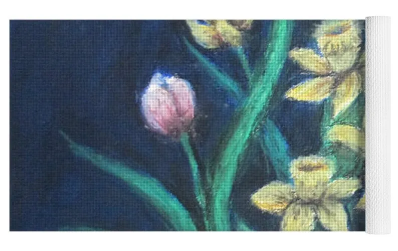 Plush Blooms ~ Yoga Mat