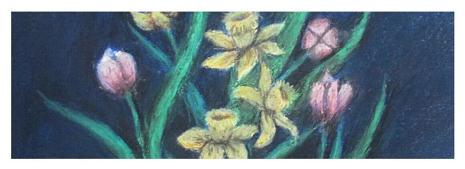 Plush Blooms ~ Yoga Mat