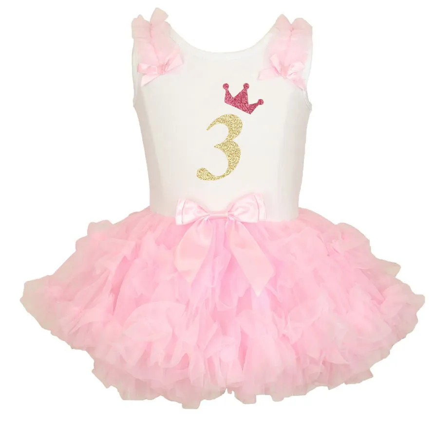 Popatu Little Girls 2nd, 3rd, 4th, 5th Birthday Ruffle Dress