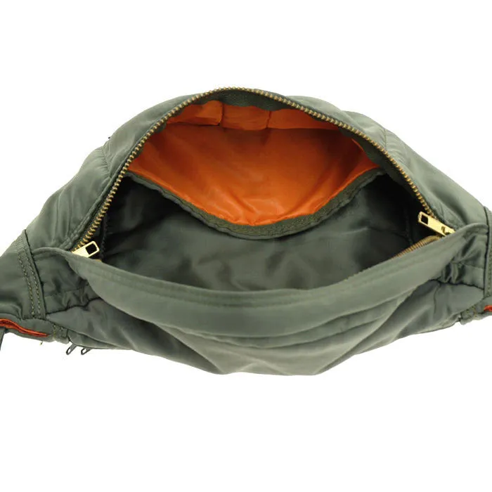 porter by yoshida tanker waist bag s (grey)