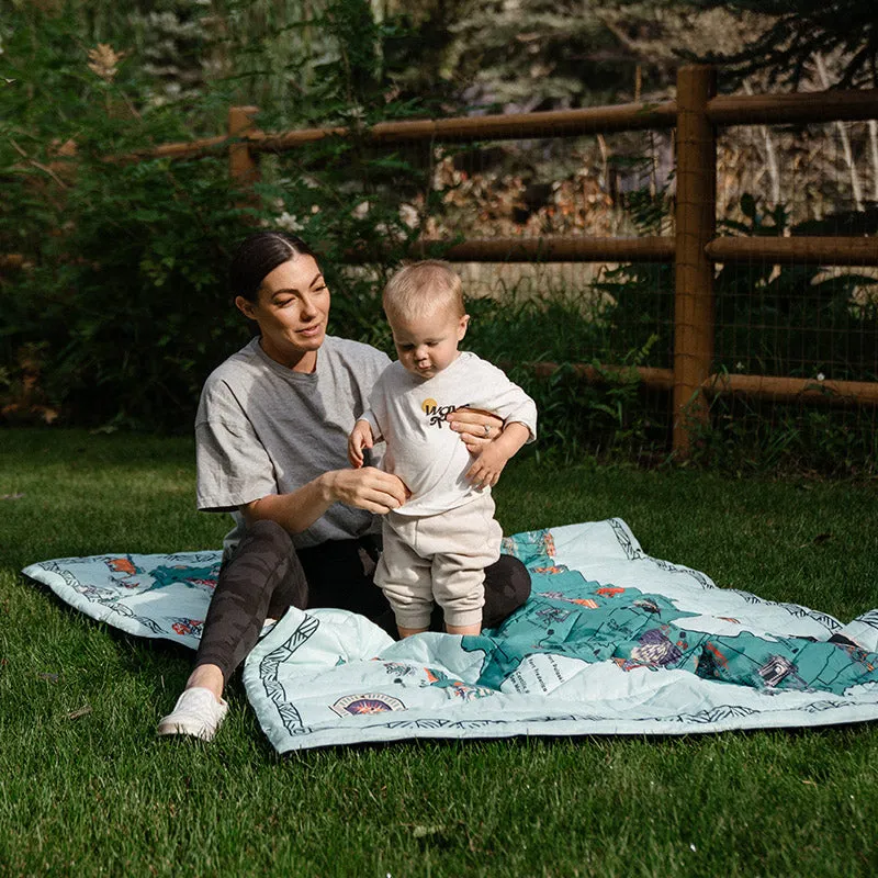 Puffer Blanket: National Parks and Monuments Map