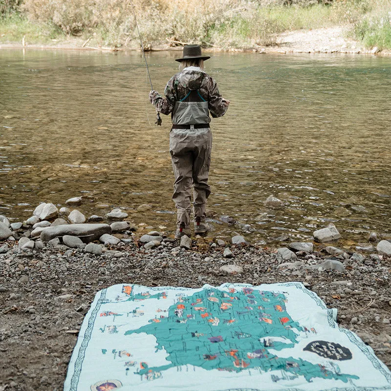 Puffer Blanket: National Parks and Monuments Map