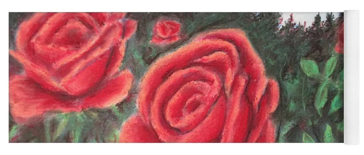 Pure Roses ~ Yoga Mat