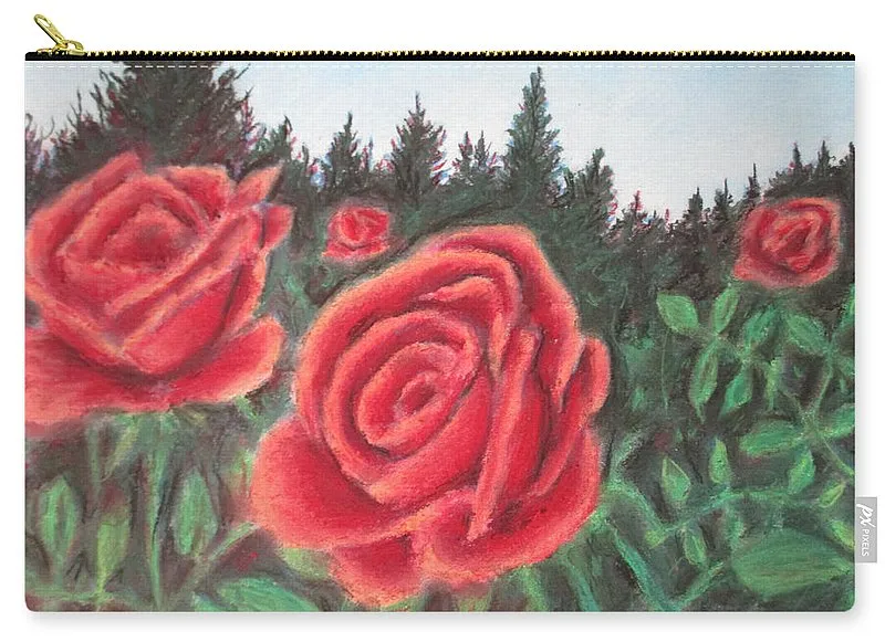 Pure Roses ~ Zip Pouch