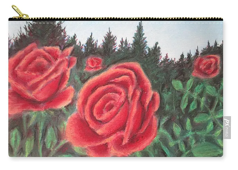 Pure Roses ~ Zip Pouch