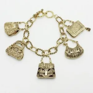 Purse Charm Bracelet