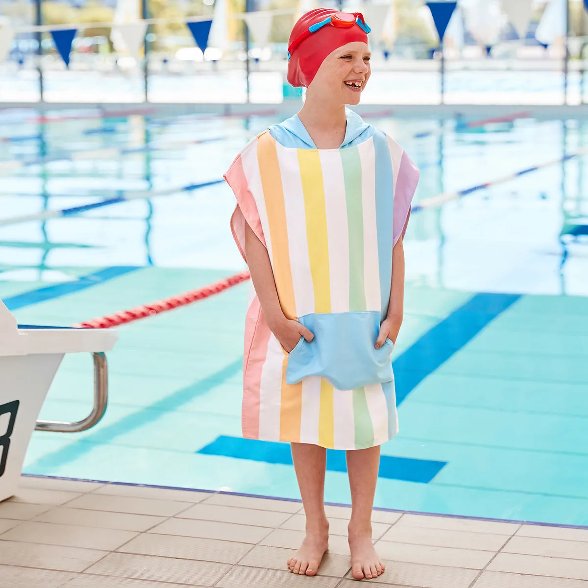 Quick Dry Poncho - Kids