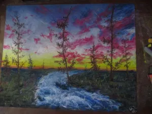 " Heart's Sight " ~ Original Pastel Painting