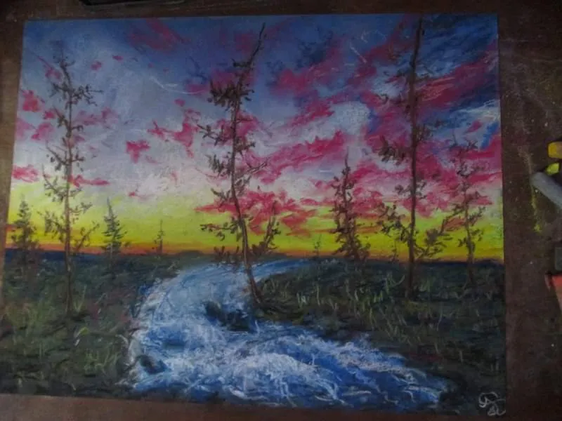 " Heart's Sight " ~ Original Pastel Painting