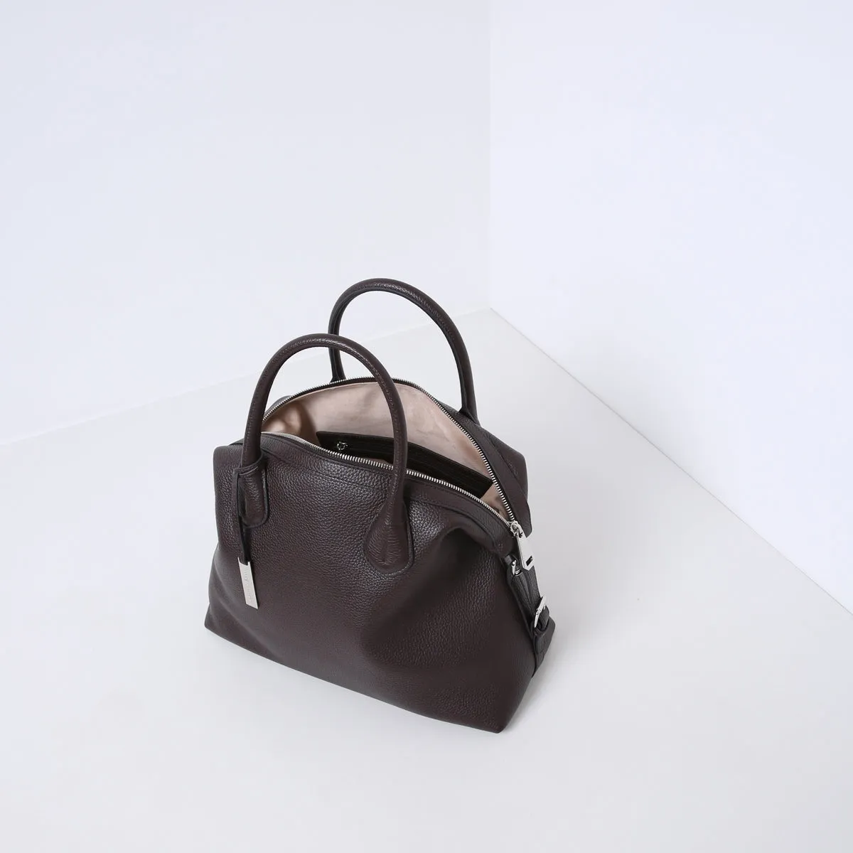 ROSE MINI HANDBAG | DARK CHOCOLAT