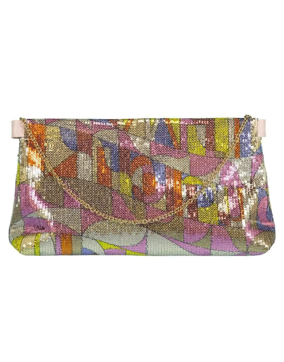 Sequin Sirens Song Vera Clutch Bag
