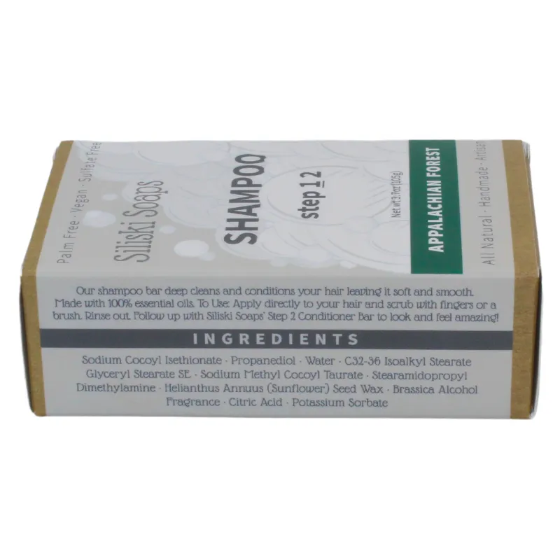 Siliski Soaps Shampoo Bar Appalachian Forest 3.7oz