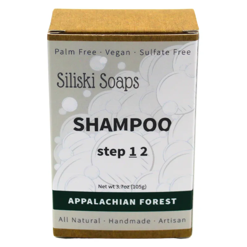 Siliski Soaps Shampoo Bar Appalachian Forest 3.7oz