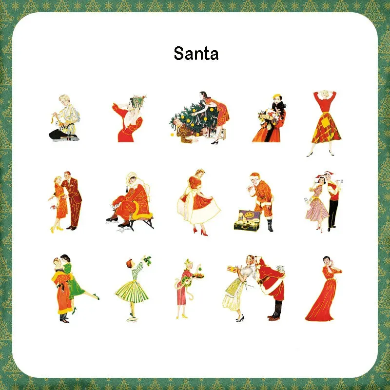 Sparkling Christmas Stickers