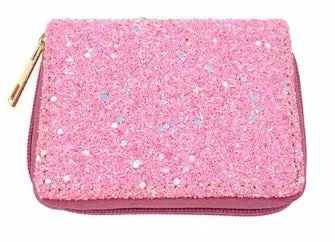 *Sparkling Glitters Wallet, Asstd