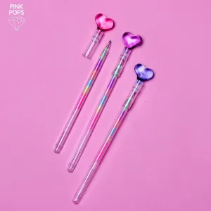 Sparkling Heart Ball Pen