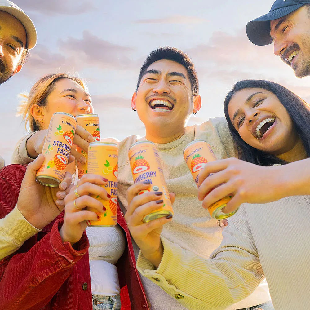 Sparkling Prebiotic   Probiotic Drink