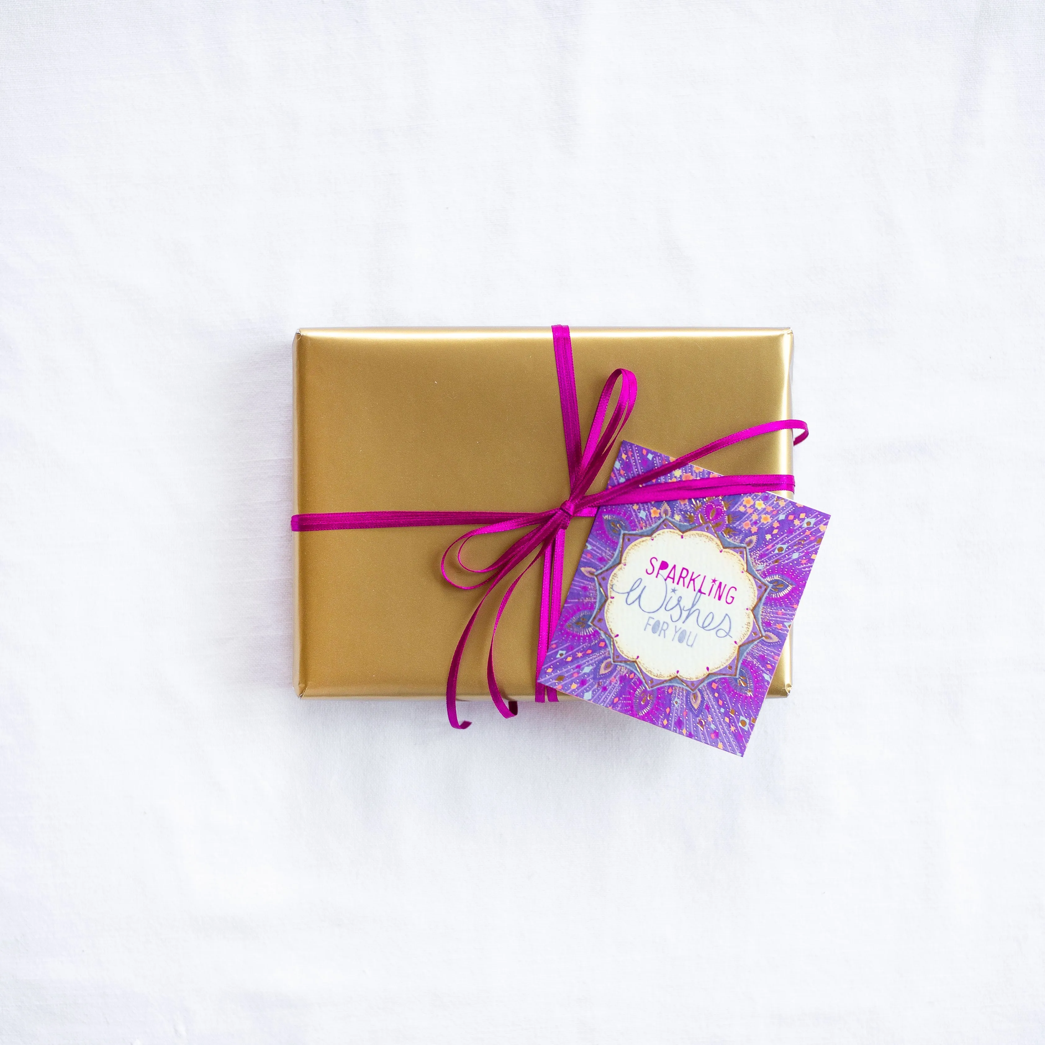 Sparkling Wishes Gift Tag