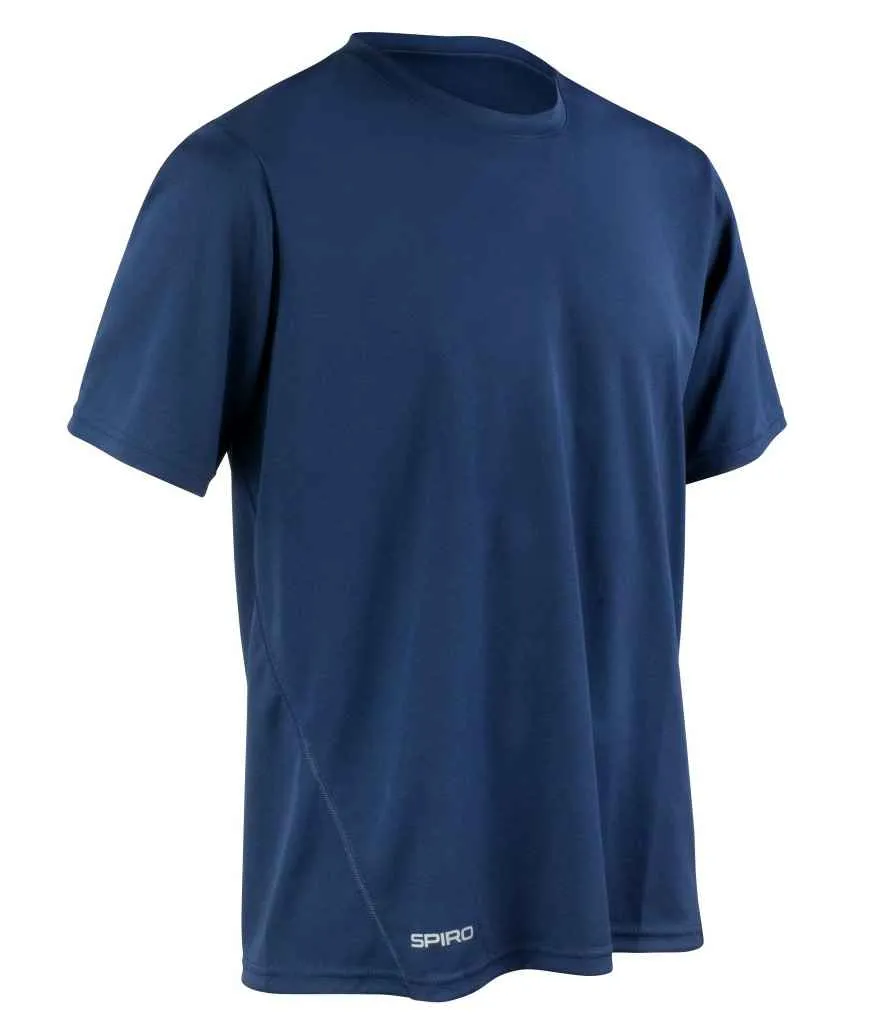 Spiro Quick Dry Performance T-Shirt | Navy