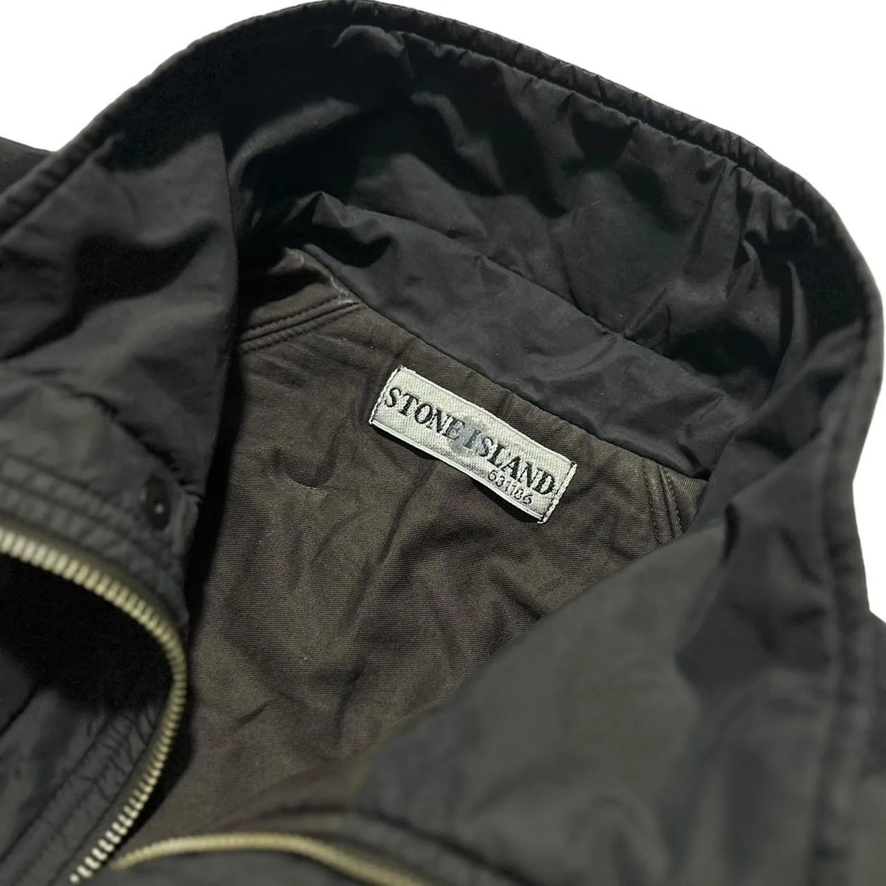 Stone Island Brown Nylon 2000's Jacket