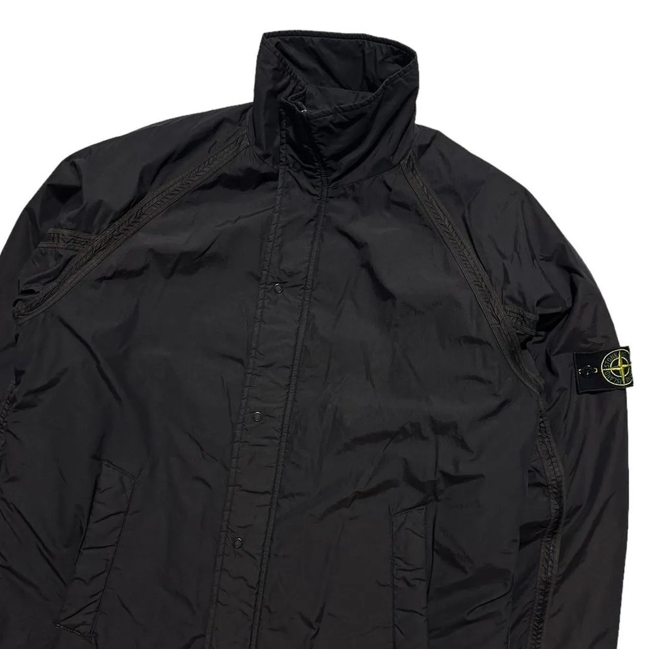 Stone Island Brown Nylon 2000's Jacket