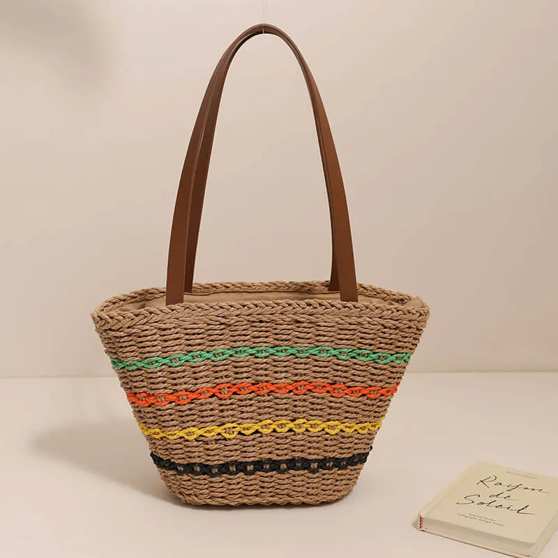 Straw Tote Bag - Showtown