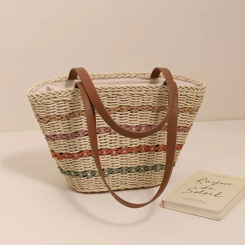 Straw Tote Bag - Showtown