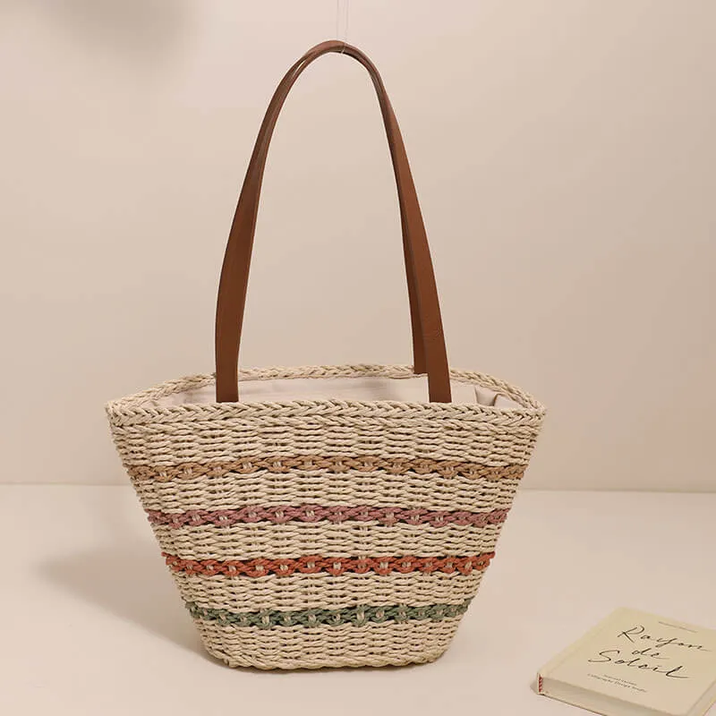 Straw Tote Bag - Showtown