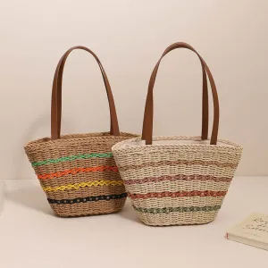 Straw Tote Bag - Showtown