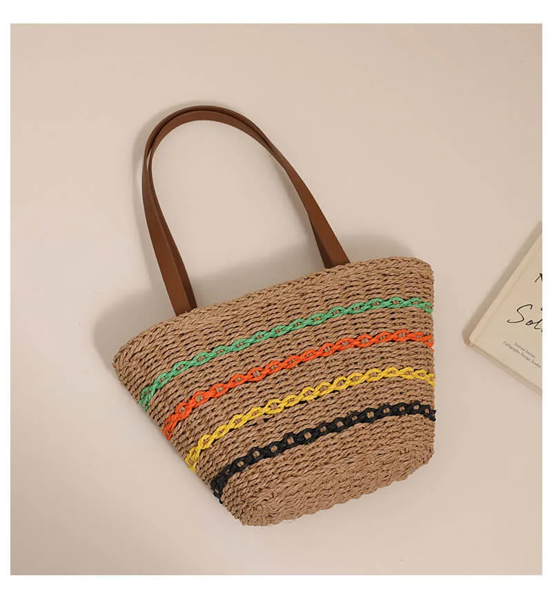 Straw Tote Bag - Showtown
