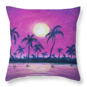 Sun Trance ~ Throw Pillow